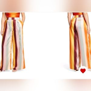 NWT Mixed Vertical Stripe Print Pants- Fe Noel x Target